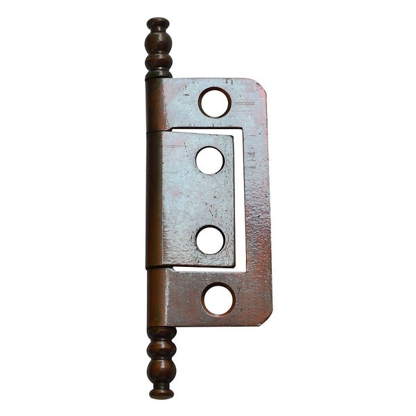 Finial Flush Hinge 50mm Brnz 2 Pack Homebase