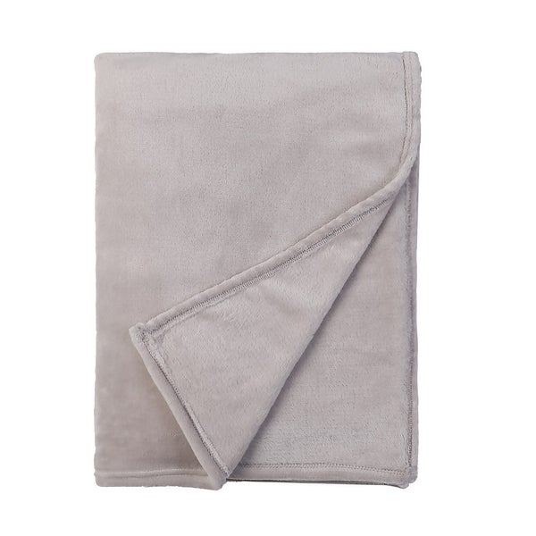 Fleece Throw Mink 120x150cm Homebase