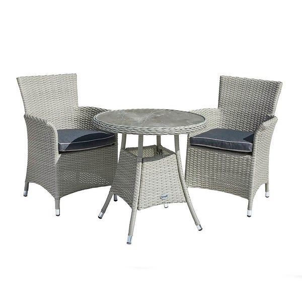 Cornbury Bistro Set Natural Homebase