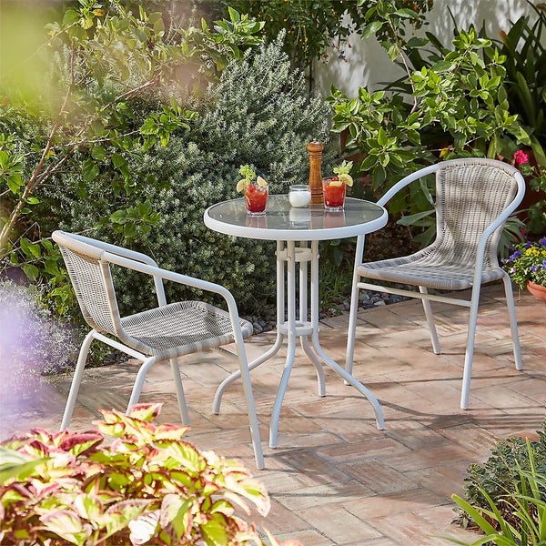 Eloise Bistro Set Natural Homebase
