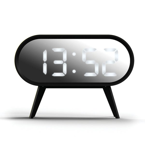 Space Hotel LED Alarm Clock Homebase