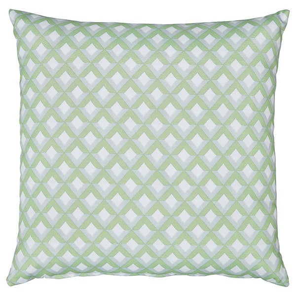 Homebase Outdoor Scatter Cushion in Geometric Green Homebase