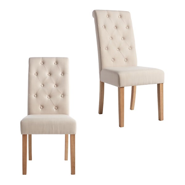 Charterhouse Dining Chair Set of 2 Natural Homebase