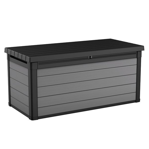 Keter Premier 150 Outdoor Garden Storage Box 570L Grey Homebase