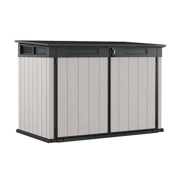 Keter Premier Jumbo Outdoor Garden Storage Shed 2020L Grey Homebase