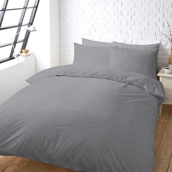 House Beautiful Washed Cotton Linen Bedding Set King Homebase