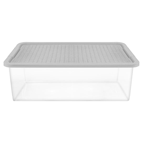 32L Rattan Storage Box Homebase