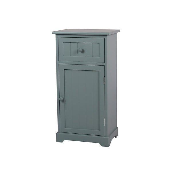 Classic Grey 1 Drawer 1 Door Bathroom Homebase