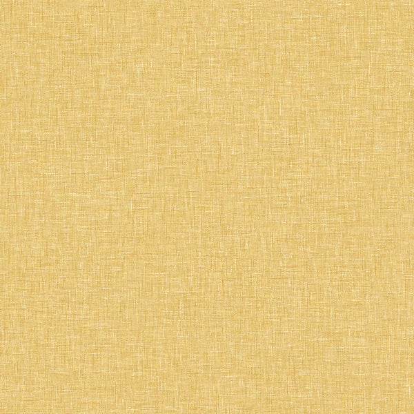Arthouse Linen Texture Plain Textured Mustard Yellow Wallpaper Homebase