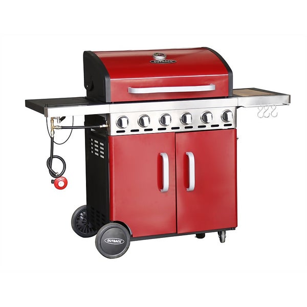 Offer Homebase Outback Saturn Hybrid 6 Burner Gas BBQ Homebase Offer Homebase Outback Saturn Hybrid 6 Burner Gas BBQ Homebase