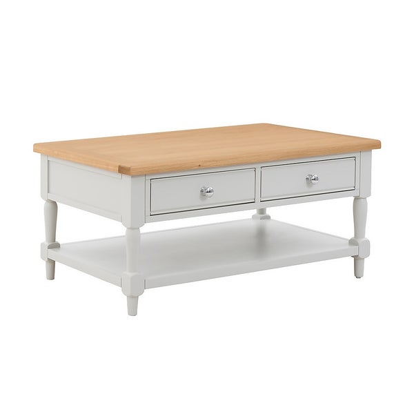 Westcott Oak Painted Coffee Table Homebase