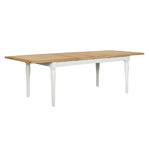 Westcott Oak Painted 810 Seat Extending Dining Table Homebase