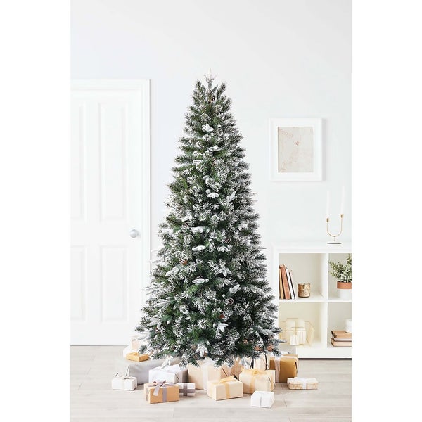 7ft Sierra Pine PreDecorated Artificial Christmas Tree  Homebase