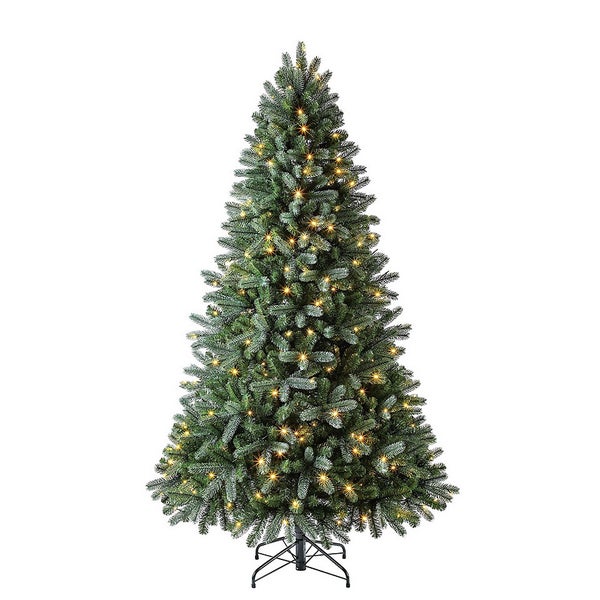 7ft Vienna Spruce Prelit Premium Christmas Tree Homebase