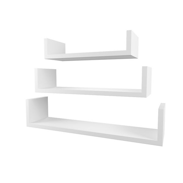 Offer Homebase Mdf Flexi Storage Decorative Shelving Set