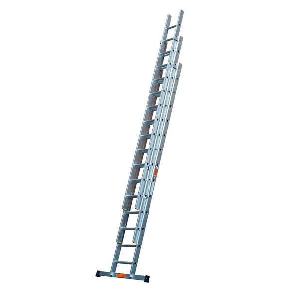 EN131 Pro Triple Extension Ladder 3.5m Homebase