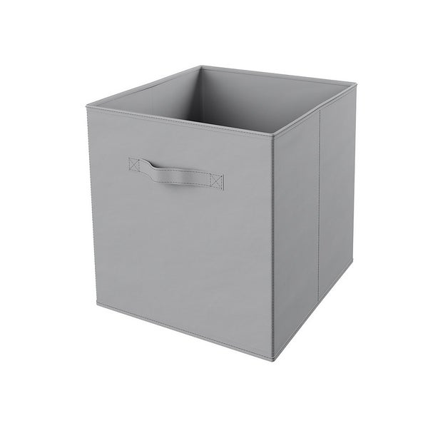 Living Elements Compact Cube Fabric Insert Grey Homebase