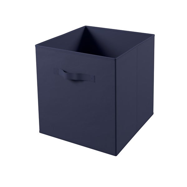 Living Elements Compact Cube Fabric Insert Navy Homebase
