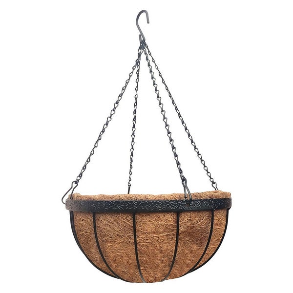 Saxon Hanging Basket 14 Inch Homebase