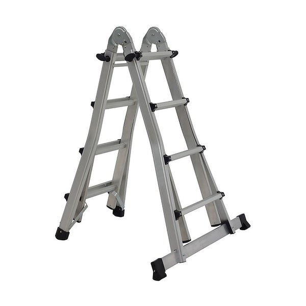Rhino MultiPurpose Telescopic Combination Ladder 4x4 Homebase
