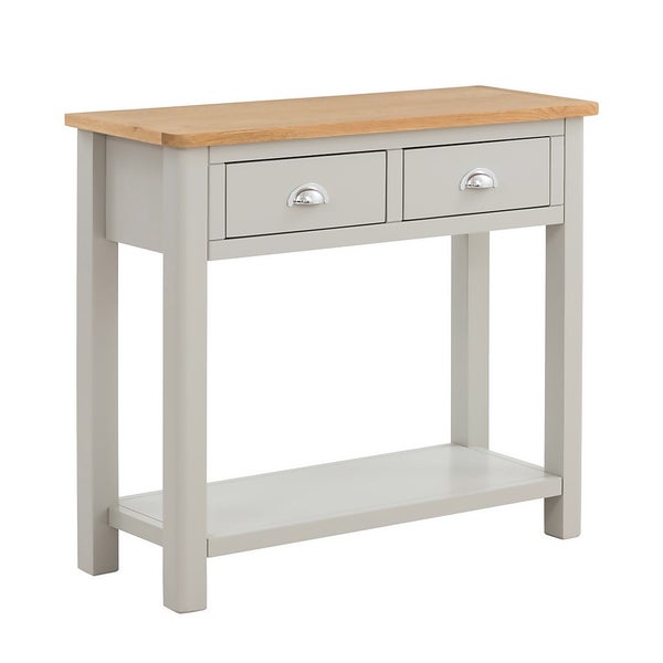 Norbury Console Table Grey Homebase