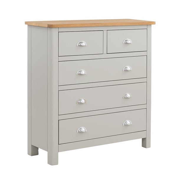 Offer Homebase No Assembly Required Norbury 5 Drawer Chest