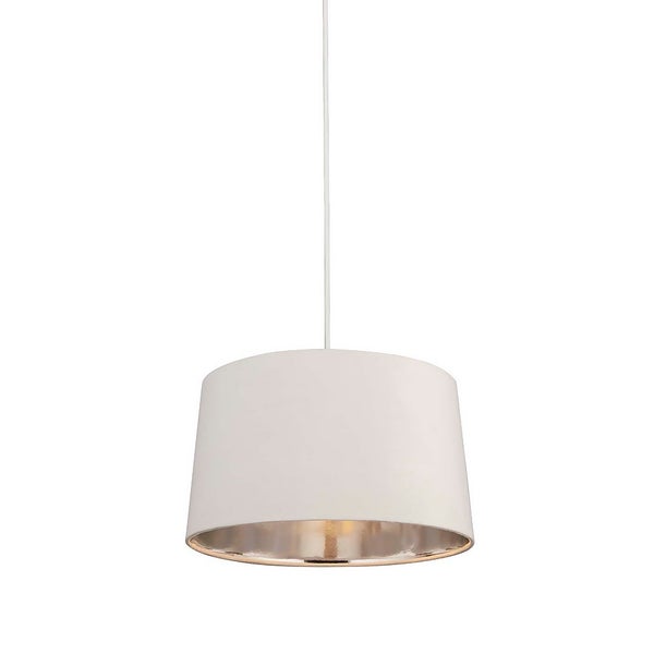 Ivory 40cm Tapered Light Shade Homebase