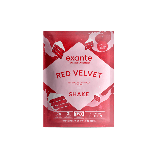Red Velvet Meal Replacement Shake Sample exante