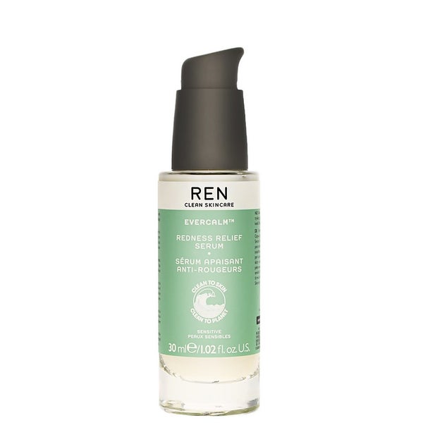 REN Clean Skincare Face Evercalm Redness Relief Serum 30ml / 1.02 fl.oz ...