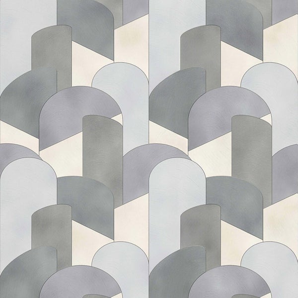 Elle Decoration Retro Cream Wallpaper Homebase