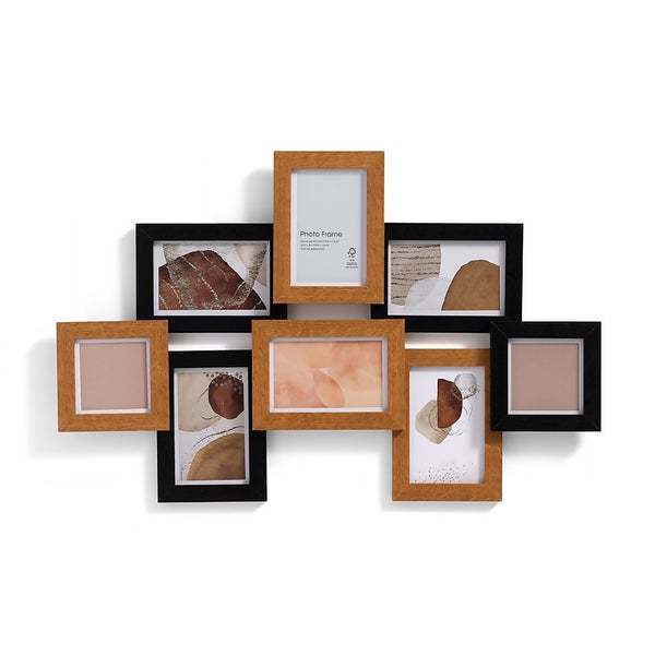 Multi Aperture Frame 8 Frame Black Homebase