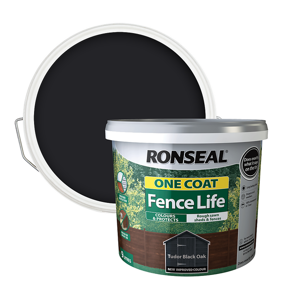 Offer Homebase Water Based Ronseal One Coat Fence Life