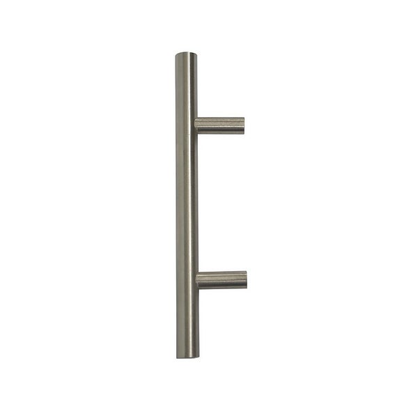 Lynton 50mm Steel TBar Brushed Nickel Handle 2 Pack Homebase