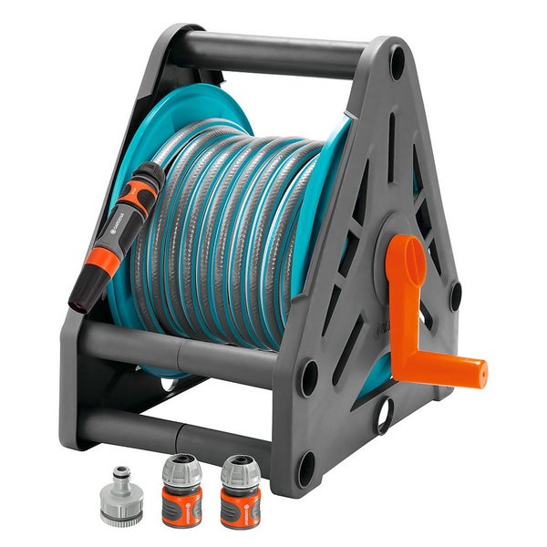 Gardena 15m Hose Reel Set Homebase