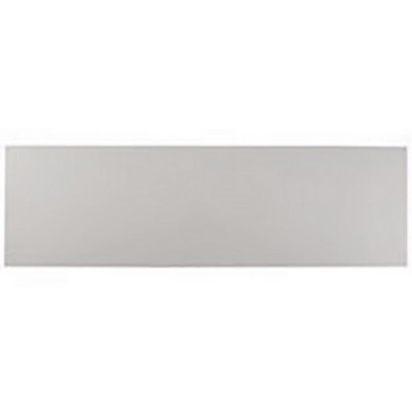 Bathstore Portfolio Gloss 1800mm Side Bath Panel Grey Homebase