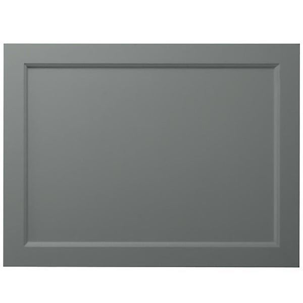 Bathstore Savoy Bath End Panel 700mm Charcoal Grey Homebase