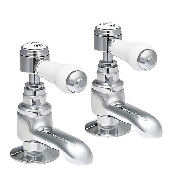 Bathstore Bensham Lever Head Cloakroom Basin Taps Homebase