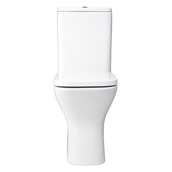 Bathstore Scene Comfort Close Coupled Toilet with Soft Close Toilet Seat Homebase
