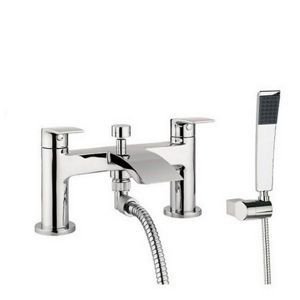 Bathstore Flow Deck Mounted Shower Mixer Tap Homebase