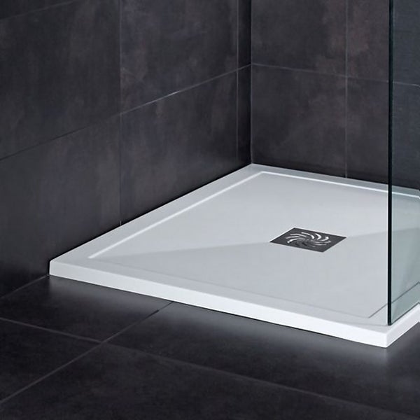 Bathstore Everstone Square Shower Tray 800 x 800mm Homebase