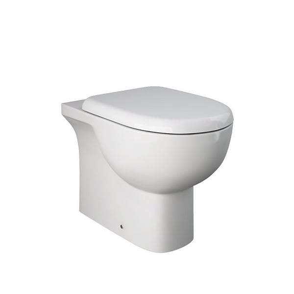 Bathstore Newton Back to Wall Pan (Including Seat) Homebase