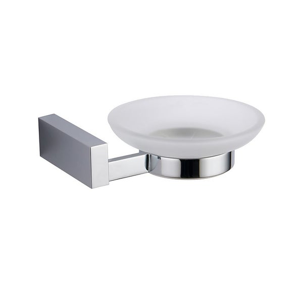 Bathstore Square Soap Dish Chrome Homebase