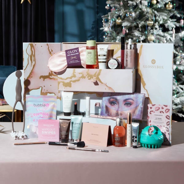 GLOSSYBOX 'Surprise Me' Advent Calendar 2021 (Worth £465) GLOSSYBOX