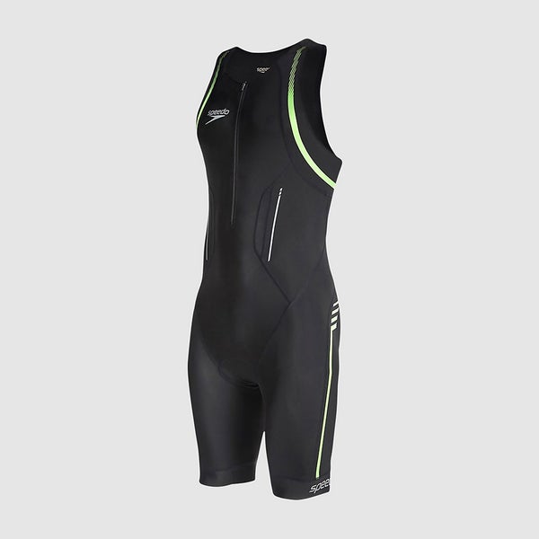 Tri Comp Male Short Black Speedo