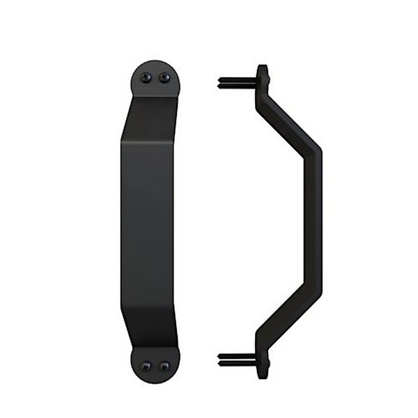 Rolltrak Matte Black Barn Door Raised Handle Homebase