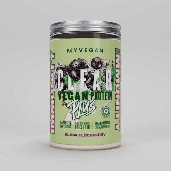 Clear Vegan Protein Plus Vegan Immunity Boost MYVEGAN™