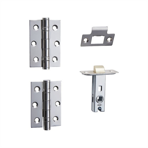 Sandleford 64mm Premium Door Latch Pack Polished Chrome Homebase