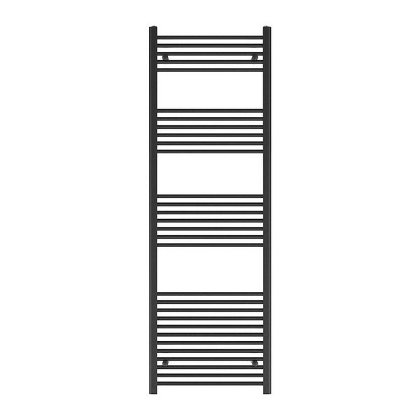 VURTU5 Ladder Style Heated Towel Rail Radiator with 30 Horizontal Round