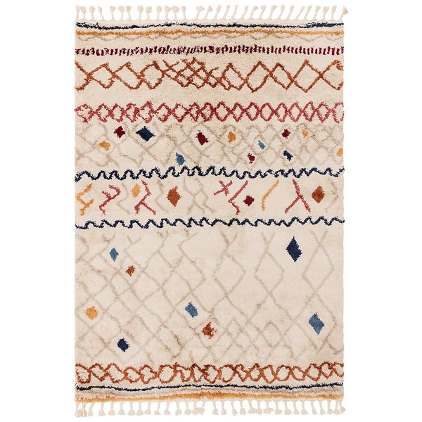 Moroccan Multicoloured Rug 160x230cm Homebase