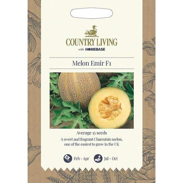 Country Living Melon Emir F1 Seeds Homebase